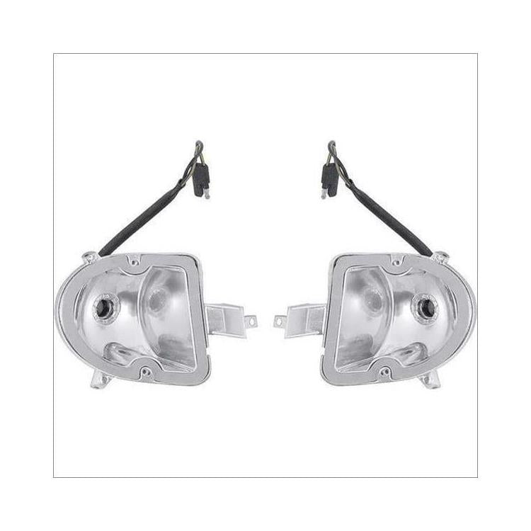 218-SET Mopar 1971 Plymouth Cuda Parking Light Housing and Lens Set