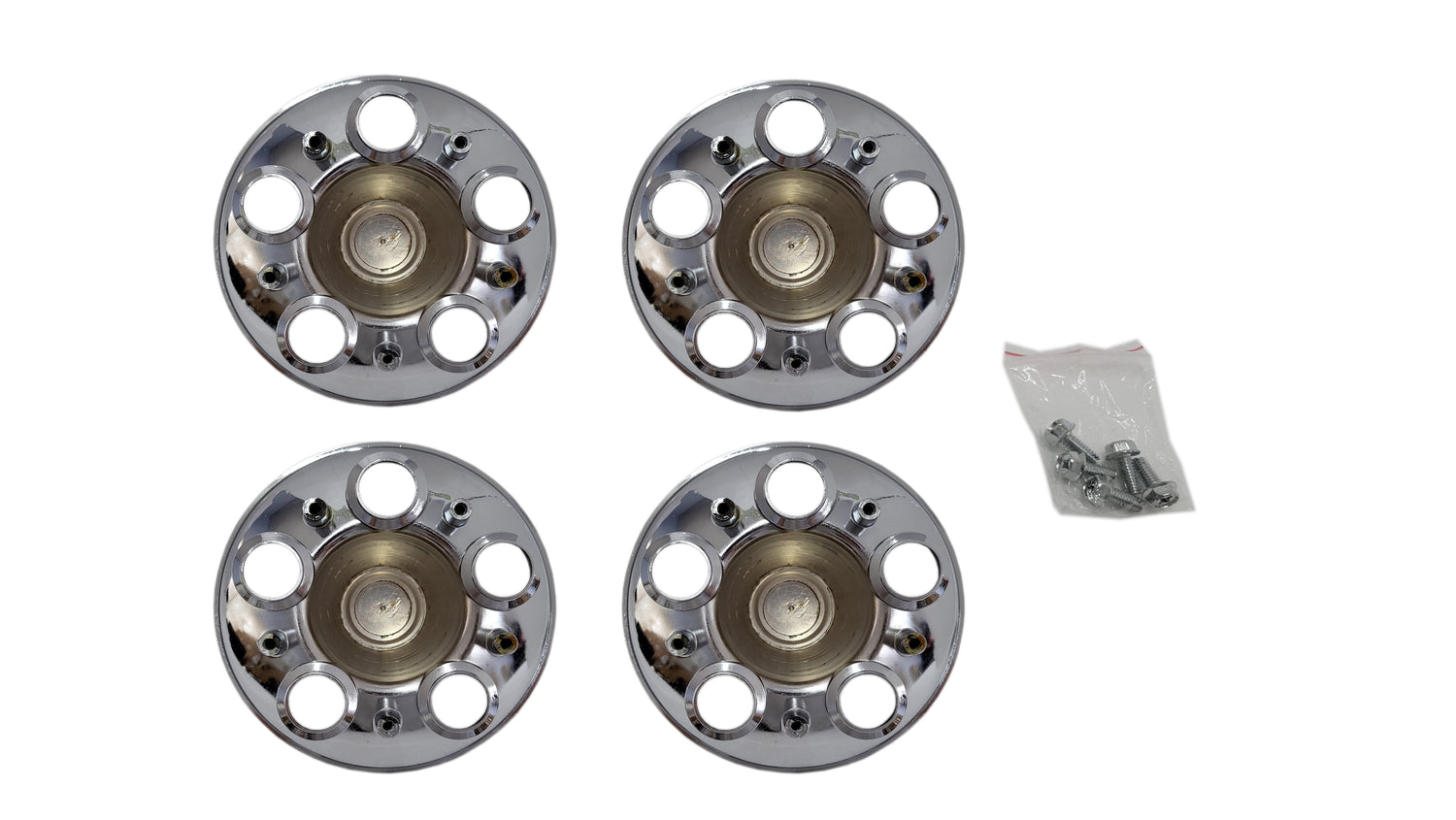 244-71 Mopar 1971 B,E-body Dark Argent Silver Rally Wheel Center Caps