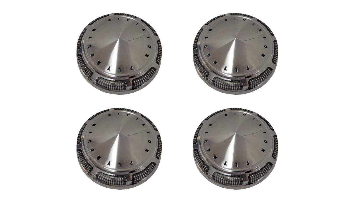 247-PL Mopar A,B,E-body Plymouth Divison Dog Dish Hub Caps