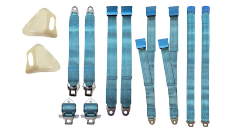 2850-70BUK Mopar 1970 E-body Bucket Seatbelt Set