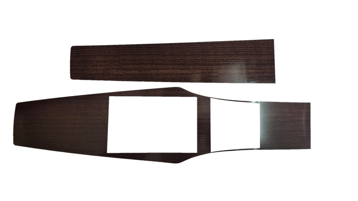 331-W Mopar 1969-70 A-body 4 Speed Console Woodgrain Inserts