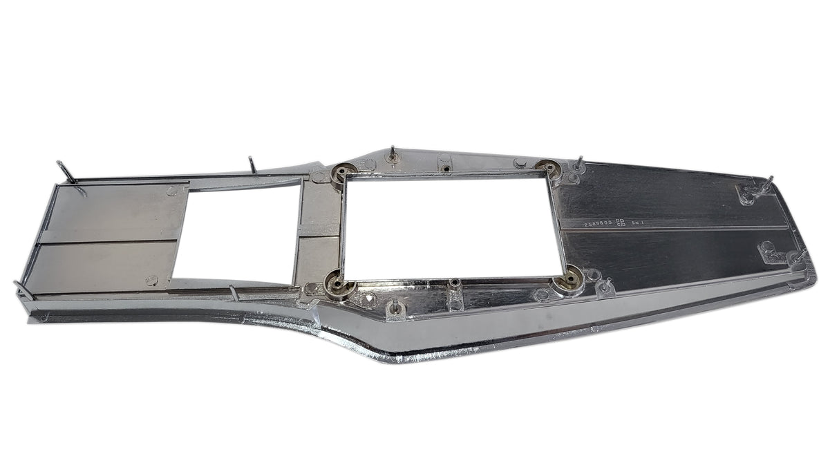 331-70SET Mopar 1969-71 A-body Diecast Woodgrain 4 Speed Console Plate Kit