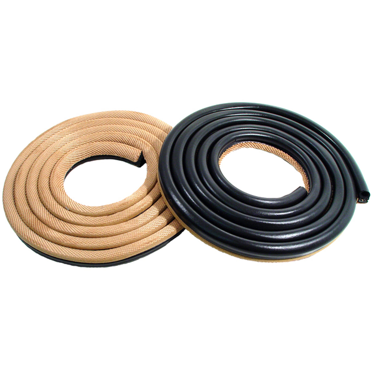 1962-66 Dodge, Plymouth Front Door Opening Weatherstrip Seal - 4DR Sedan - Palomino