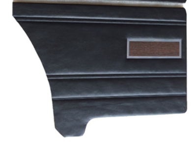 1971 Duster 340 and Demon Woodgrain Deluxe Style Rear Driver Side Door Panel Only