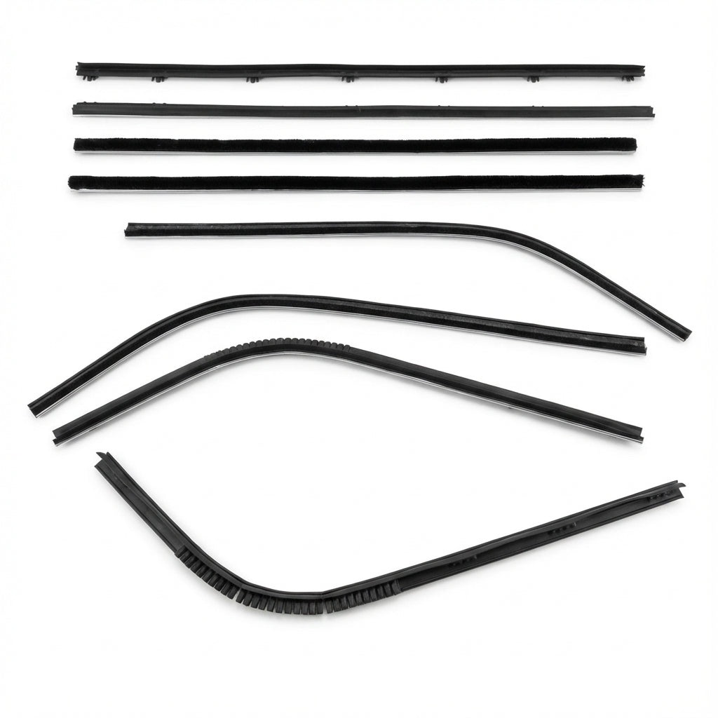 1967-69 Plymouth Barracuda Belt Line Window Sweep Kit