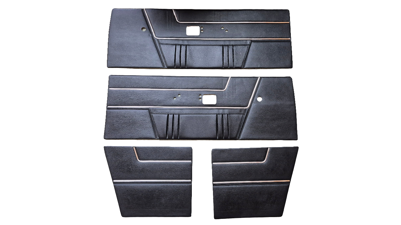 D6503-C Mopar 1969 Barracuda Fastback Deluxe Style Door Panel Set