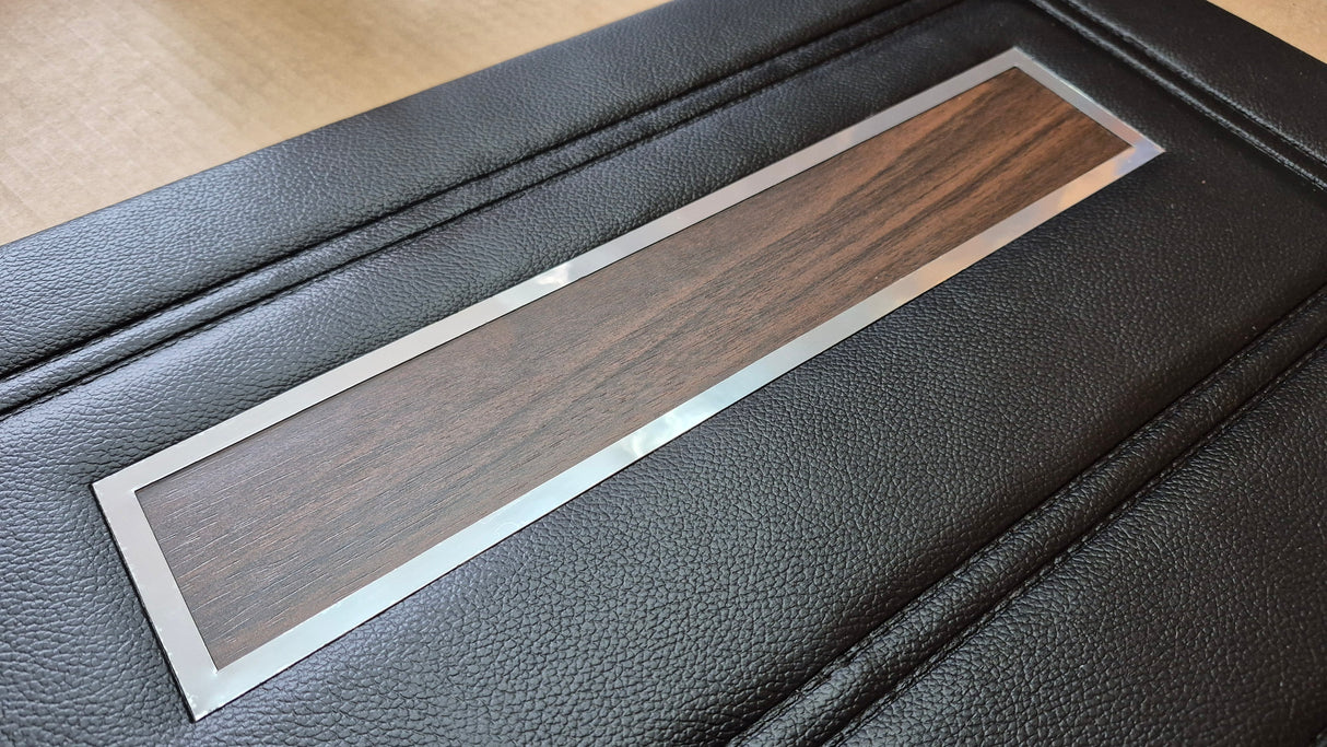 1971 Duster 340 and Demon Woodgrain Deluxe Style Front Driver Side Door Panel Only