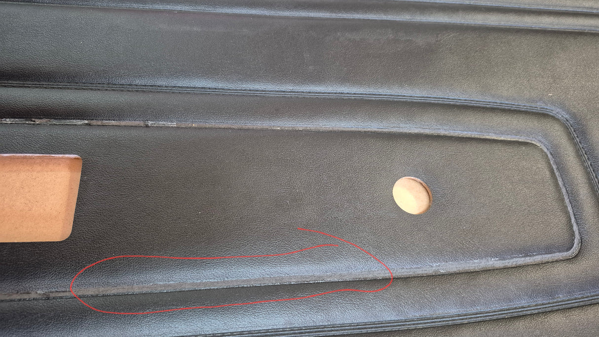 1968 Satellite, Roadrunner & GTX Front Passenger Side Door Panel Only