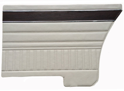 1972 Duster, Dart, Swinger and Demon Rear Passenger Side Door Panel Only