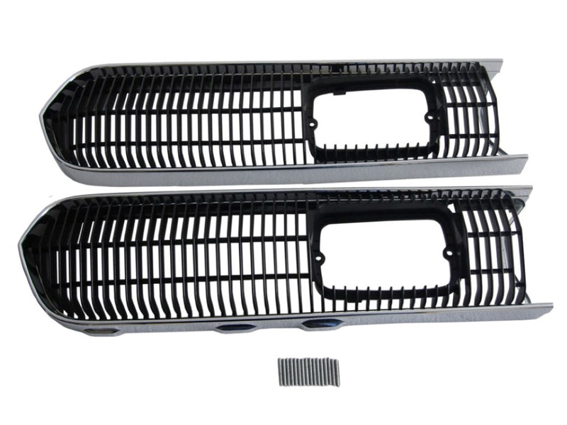 3308S-SET Mopar 1968 Plymouth Barracuda Grille Trim and Screen Set