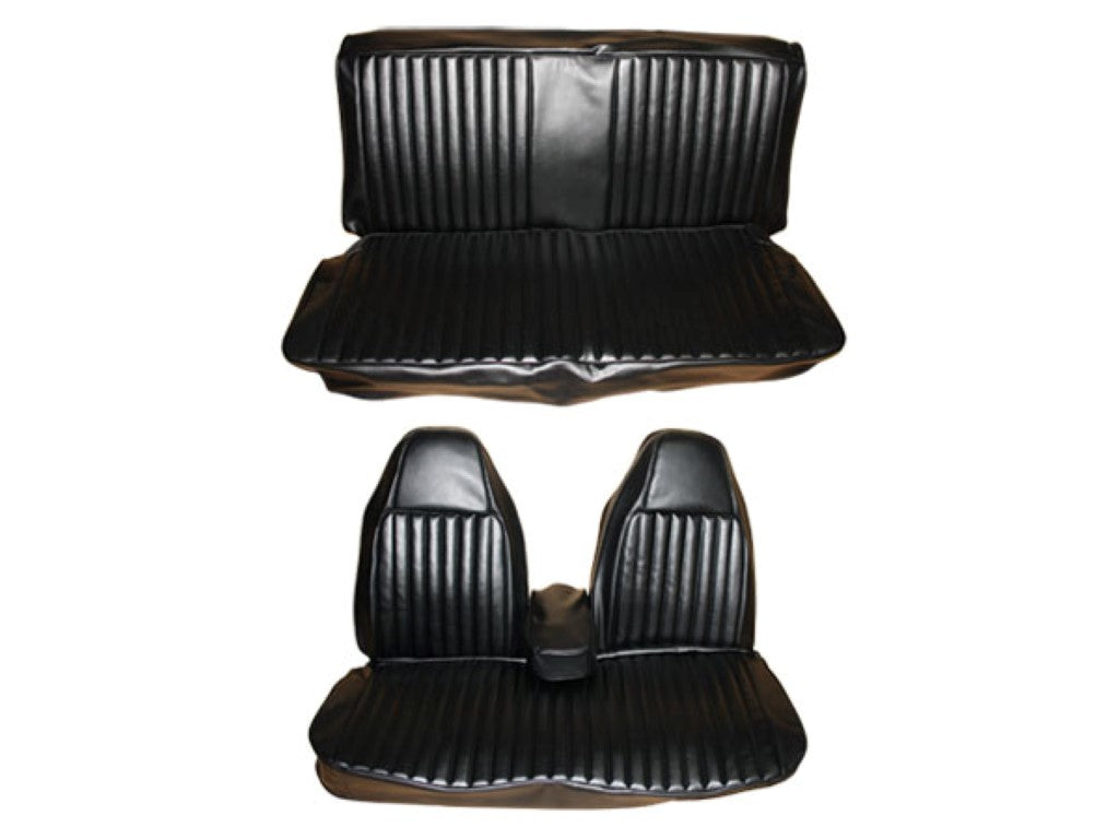 6603-BEN-C 1974 Dart Duster Valiant Front Split Bench Rear Bench Seat Cover Set