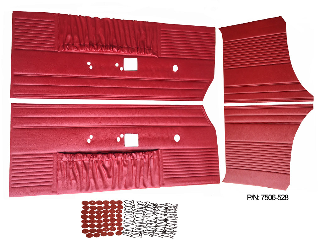 7506-C Mopar 1968 Charger R/T Door Panel Set