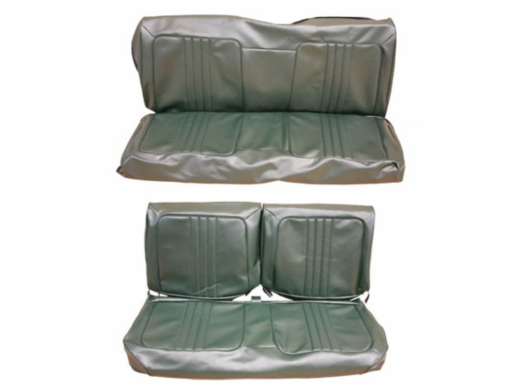 7702-BEN-C 1969 Coronet, Roadrunner, Satellite Standard Style Front Beach Rear Bench Seat Cover Set