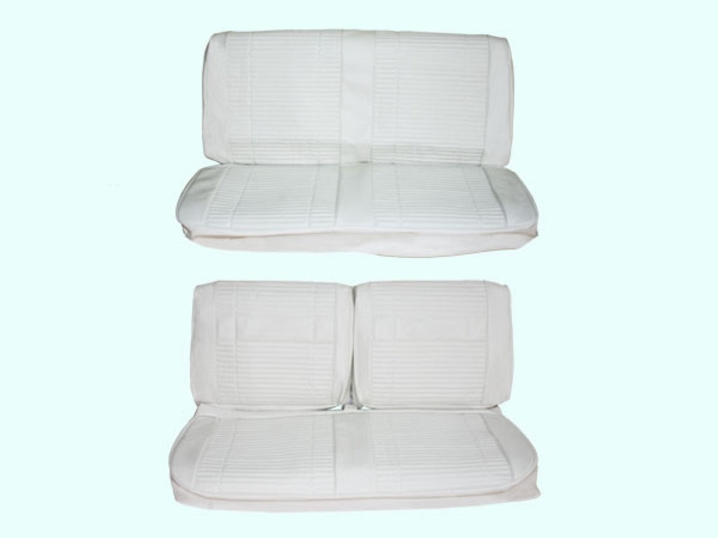 7708-BEN-C Mopar 1969 Roadrunner GTX Satellite Décor Style Front Bench Rear Bench Seat Cover Set