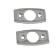 810BUK-67B Mopar 1966-67 A,B,C-body Bucket Seat Headrest Mounting Bezels