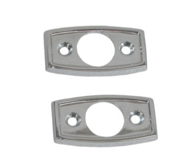 810BUK-67B Mopar 1966-67 A,B,C-body Bucket Seat Headrest Mounting Bezels