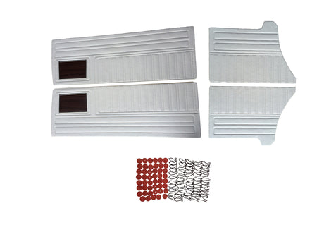 W6504-C Mopar 1970 Duster 340 Door Panel Set with Woodgrain