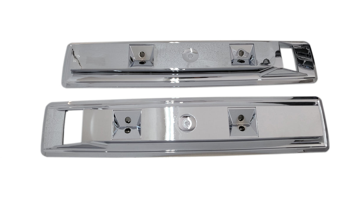 111 Mopar B-body 16" Front Chrome Armrest Base