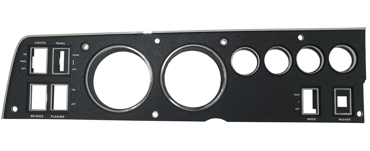 141-ACSET Mopar 1969 B-body Rallye Dash Bezel Kit (AM/FM - with AC)