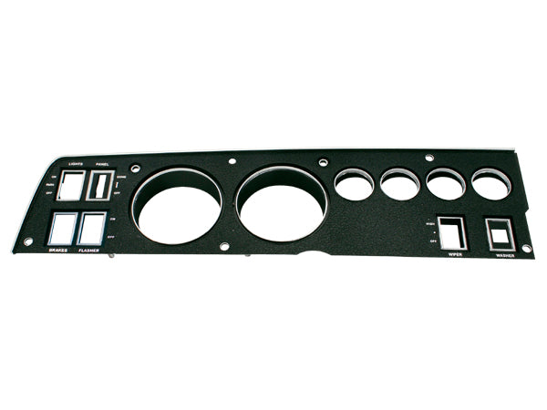 141-ACRDSET Mopar 1969 B-body Rallye Dash Bezel Kit (Radio Delete - with AC)