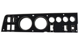 143-RDSET Mopar 1968 Dodge Charger Rallye Dash Bezel Kit (Radio Delete - no AC)