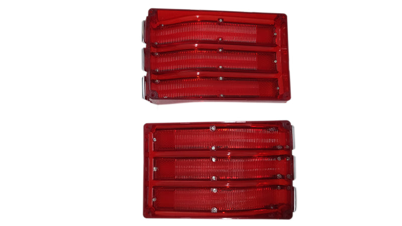 165-66L Mopar 1966 Plymouth Belvedere and Satellite Taillight Lenses