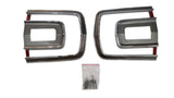 165-68GTXSET Mopar 1968 Plymouth GTX Taillight Bezels