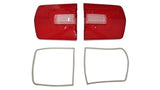 165-68L Mopar 1968 Plymouth B-Body Taillight Lenses