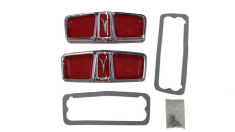 165F-64L Mopar 1964 Plymouth Fury Taillight Lenses