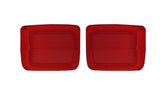 165SP-65L Mopar 1965 Plymouth Belvedere Taillight Lenses (without Trim)