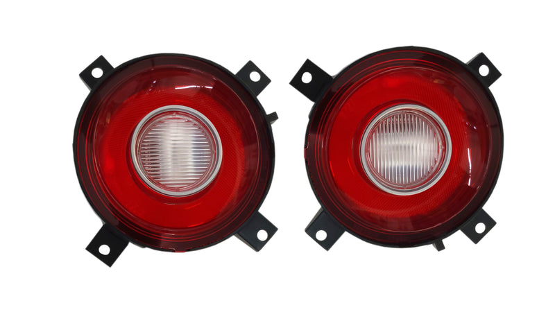 216-72BL Mopar 1972-74 Plymouth Cuda Taillight Lenses (with Back-up Lens)