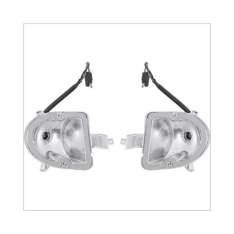 218-SET Mopar 1971 Plymouth Cuda Parking Light Housing and Lens Set