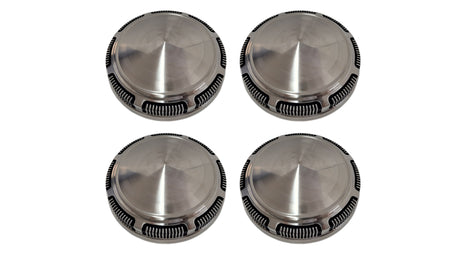 247-SD Mopar A,B,E-body Stainless Steel Dog Dish Hub Cap