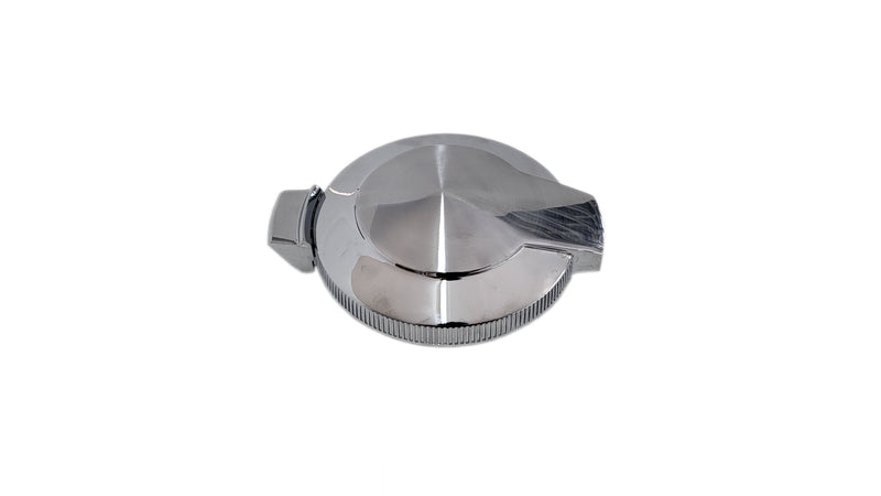 Chrome Flip Top Gas Cap For 1968 Charger, 67-68 Barracuda, 1967 GTX | Vintage Style | CHZGAS666 | Taiwan Made