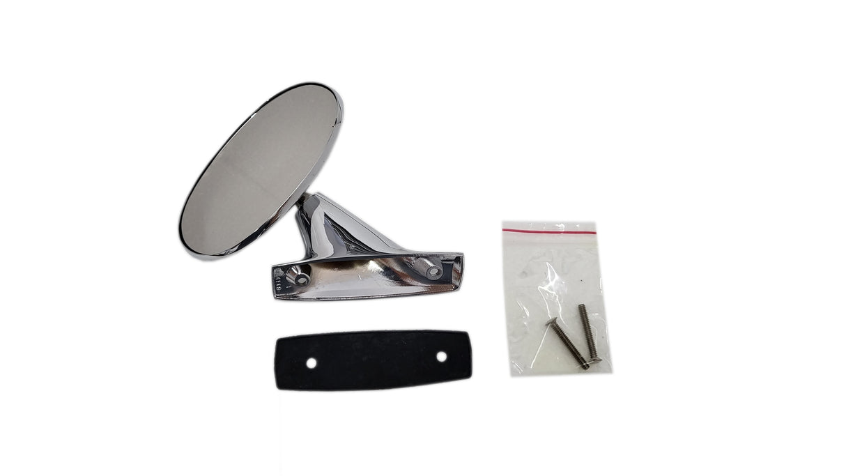 284-LHC70 Mopar 1970 E-body LH Non-Remote Manual Mirror