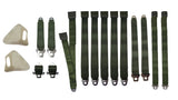 2850-70BEN Mopar 1970 E-body Bench Seat Belt Set