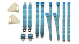 2850-70BUK Mopar 1970 E-body Bucket Seatbelt Set
