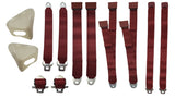 2850-70BUK Mopar 1970 E-body Bucket Seat Belt Set