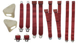 2850-70BUK Mopar 1970 E-body Bucket Seatbelt Set