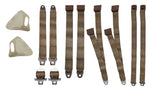 2850-70BUK Mopar 1970 E-body Bucket Seat Belt Set