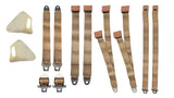 2850-70BUK Mopar 1970 E-body Bucket Seatbelt Set