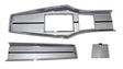 331-6SET Mopar 1967-68 A-body Chrome 4 Speed Console Plate Kit