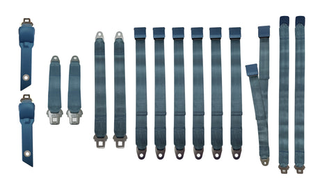 3850-70BEN Mopar 1970-71 A-body Bench Seat Belt Set