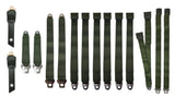 3850-70BEN Mopar 1970-71 A-body Bench Seat Belt Set