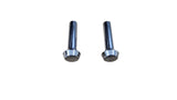 FM-67NB 1967 Ford Mustang Chrome Door Lock Knobs (Pair)