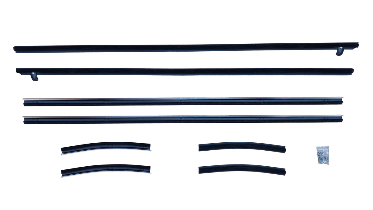 FM-69CVW Ford 1969-70 Mustang Window Belt Line Weatherstrip Set (8pc) - Convertible