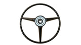 FM65-260B 1965-66 Ford Mustang Standard Style Steering Wheel (Black)