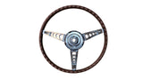 FM65-260W 1965-66 Ford Mustang Deluxe Woodgrain Steering Wheel (w/o Horn Button)