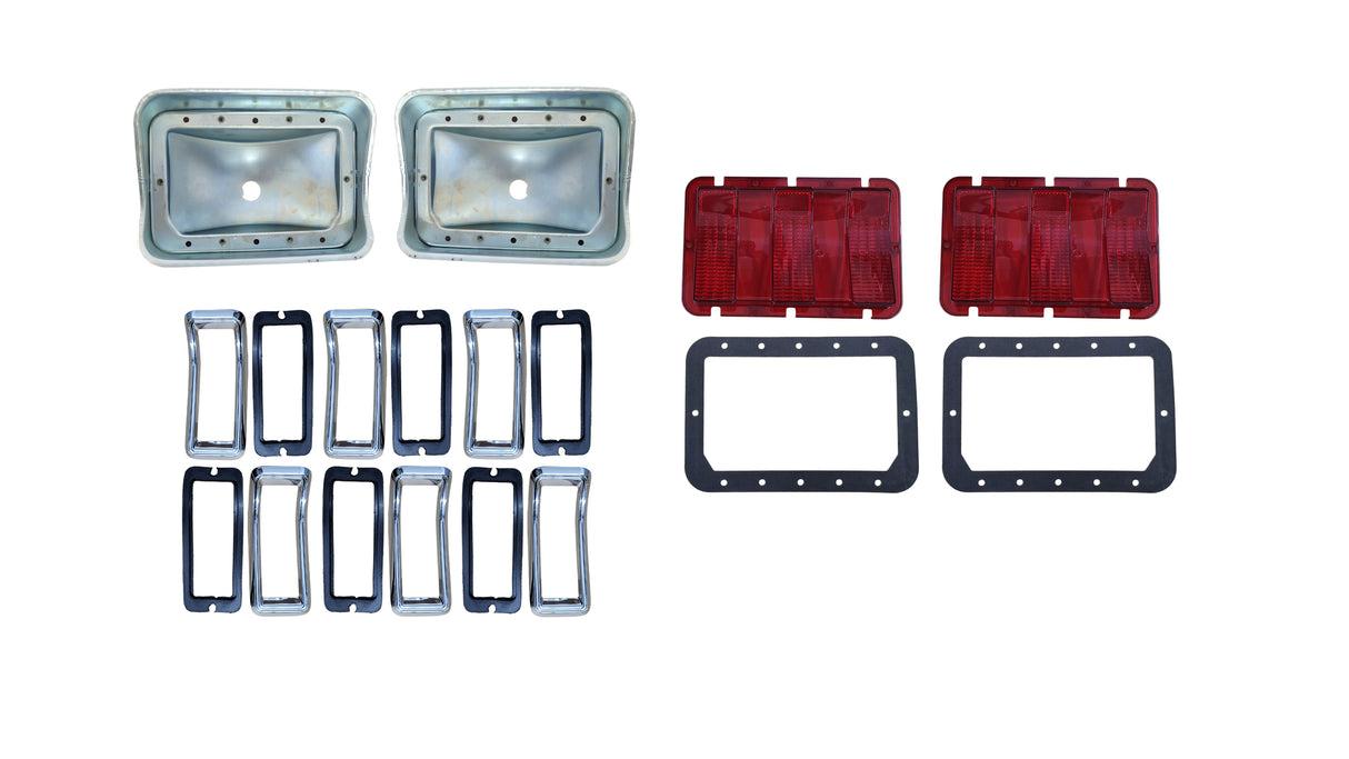 FM67-HBLKIT 1967 Ford Mustang Tail Light Kit