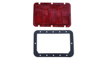 FM68-BLKIT 1968 Ford Mustang Tail Light Bezel and Lens Set